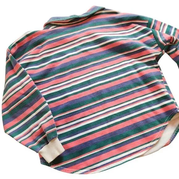 Vintage Y2K Shirt Womens Small Oversize GAB Gimmie a Break Stripe 90s - Picture 4 of 7